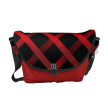 Diamond Stripes Rickshaw Messenger Bag