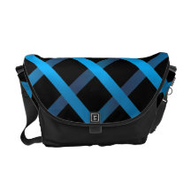 Diamond Stripes Rickshaw Messenger Bag