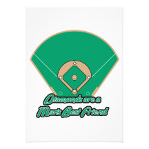 diamonds are a mans best friend custom invite