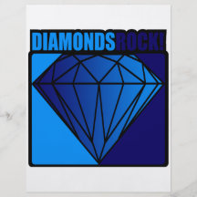 Diamonds Rock! Full Colour Flyer