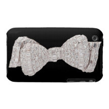 Diamonds White Gold Blackberry Curve Case