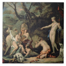 Diana and Callisto Ceramic Tile