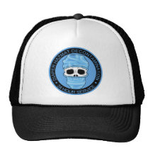 Diaper Hazmat Decontamination Trucker Hat