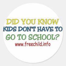 Did you know? 3" round sticker