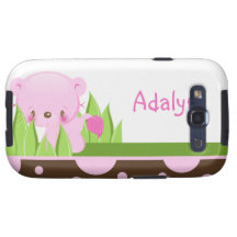 Diddles Lion Pink Samsung Galaxy S Case