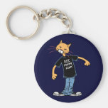Die Puppy Scum! Keychain