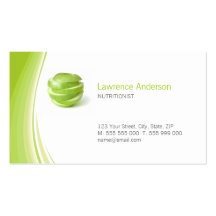 Dietician / Nutritionist business card