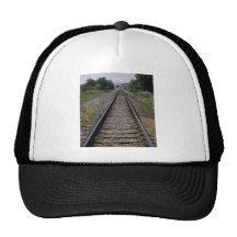 Diffused railway line hats