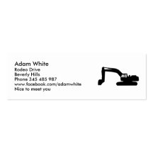 Digger Business Cards