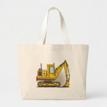 Digger Shovel Tote Bag