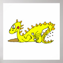 Digger the dragon poster