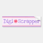 Digi-Scrapper Bumper Sticker