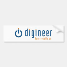 Digineer Logo Bumper Sticker