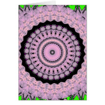 Digital Abstract Fractals Cards