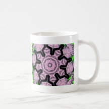 Digital Abstract Fractals Coffee Mug