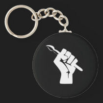 Digital Art Front Keychain keychains