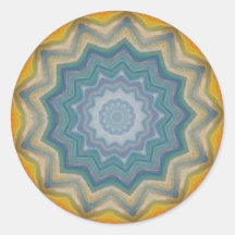 Digital Art Kaliedscope Abstract Stickers