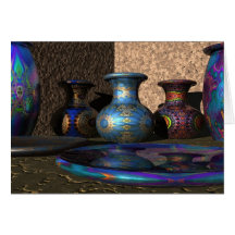 Digital Marrakesh Greeting Cards