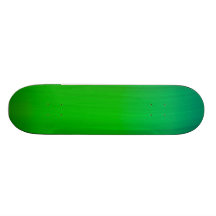 DIGITALLY green Skate Board Deck