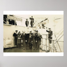 Digitaries attending Remembrance Day Print