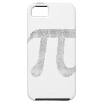 Digits of Pi iPhone 5 Cases
