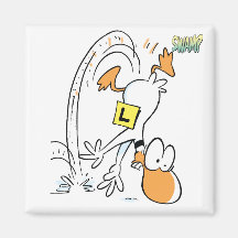 Ding Duck Fridge Magnet