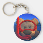 Dinky Bears: Snorkeler Keychain