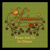 Dinner Party Invite invitations