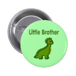 Dino Little  Brother Buttons