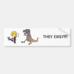Dino Rampage Bumper Sticker