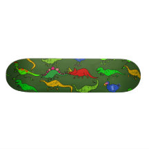 Dino Wallpaper Custom Skateboard