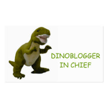 dinoblogger buziness card business card template