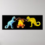 Dinosaur Barbecue Posters