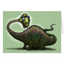Dinosaur Greeting Card