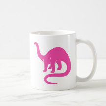 Dinosaur - Pink Mug