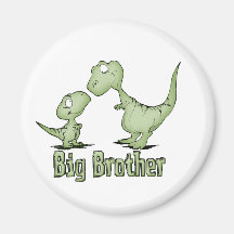 Dinosaurs Big Brother Fridge Magnet