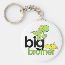 dinosaurs big brother keychain