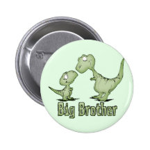 Dinosaurs Big Brother Pin