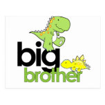 dinosaurs big brother post card