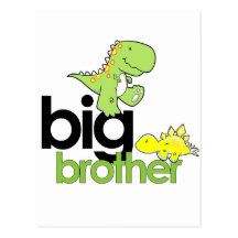 dinosaurs big brother postcards
