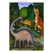 Dinosaurs Card