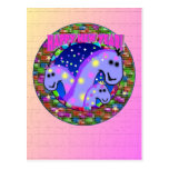 Dinosaurs Greeting Cards Post Card