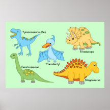 Dinosaurs Print