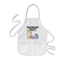 Dinosaurs Rock Tshirts and Gifts Aprons
