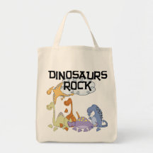 Dinosaurs Rock Tshirts and Gifts Bag