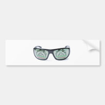 Dioptric sunglasses bumper stickers