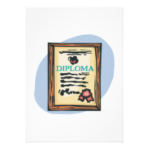 Diploma 4 personalized announcements