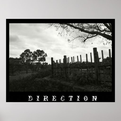 DIRECTION POSTER