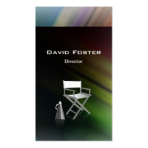 Director in film television theatrical production business card