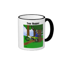 Dirt Bike Tree Hugger Mug